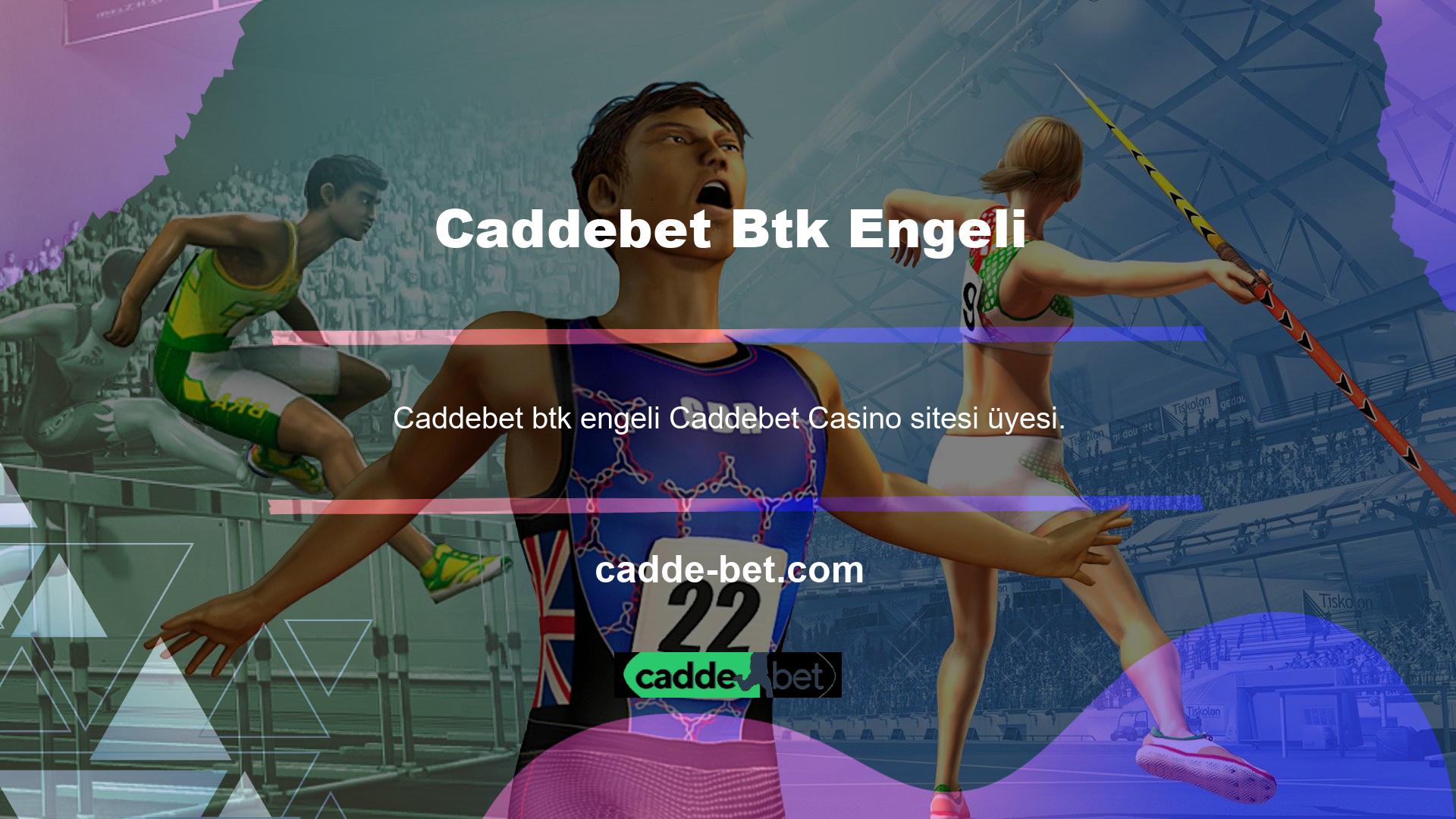 BTK, ağın çevrimiçi alanındaki Caddebet alanına erişimi önlemeye karar verdi